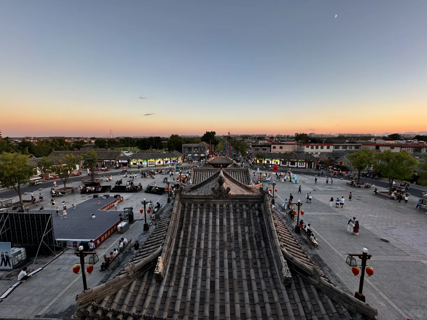 正定古城，这个卡还是值得去打一下。