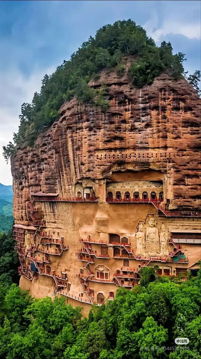 麦积山石窟仙人崖景区净土寺景区一日游游