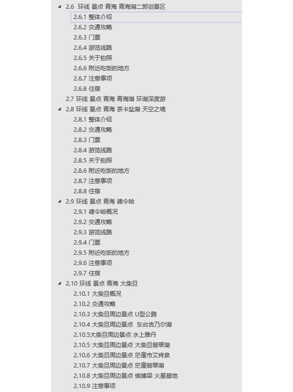 谁还不会做个旅游攻略了啊