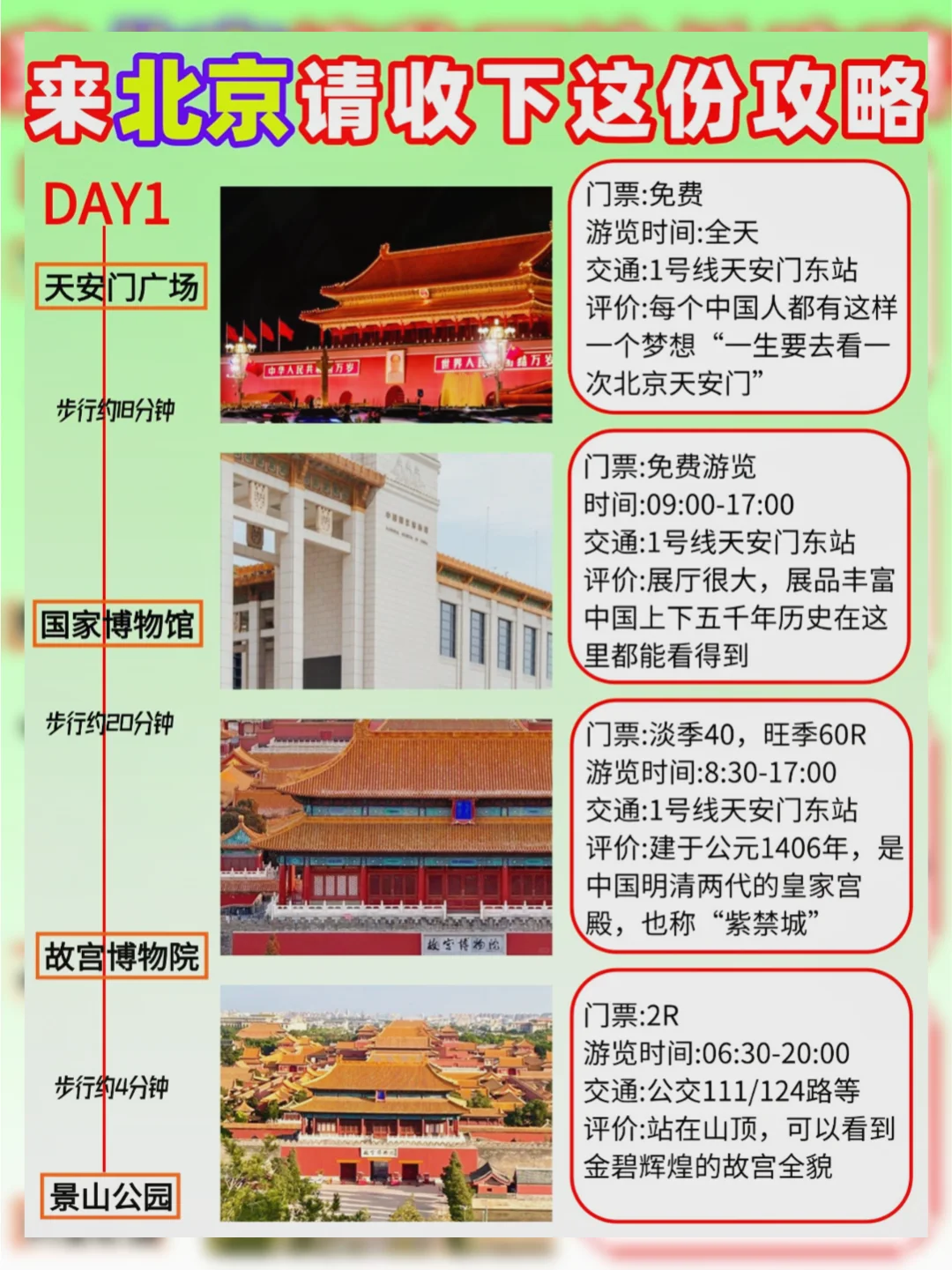 必看！4-6 月北京旅游攻略，赶紧抄作业