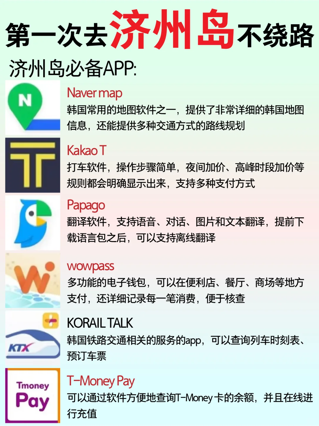 济州岛旅游路线图🔥4天详细攻略✅不绕路