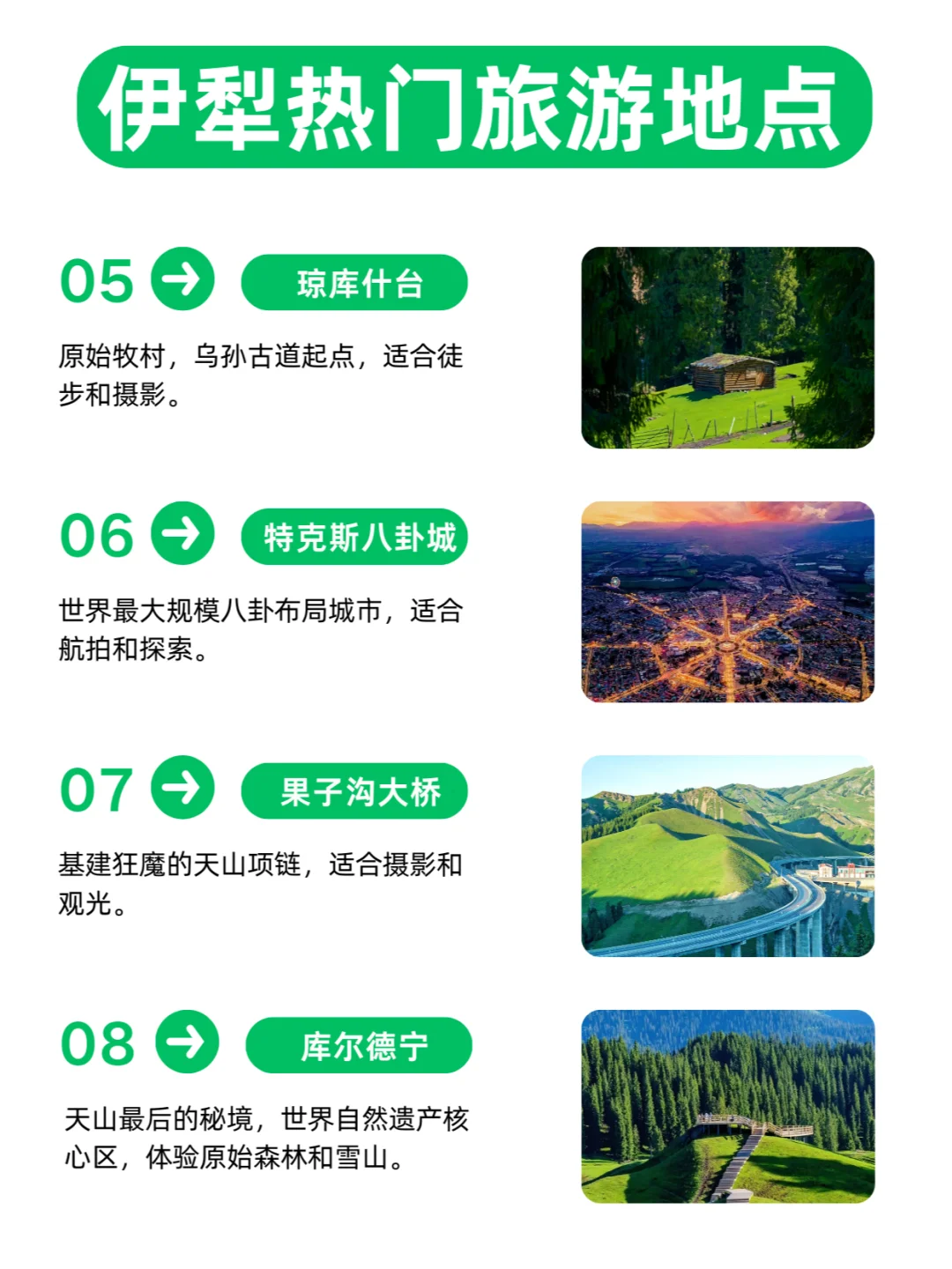 中老年友好❗❗伊犁人均800💰 狂拍100张