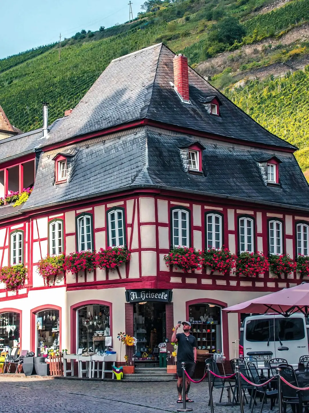 德国莱茵河畔🇩🇪从童话书里出来的小镇!