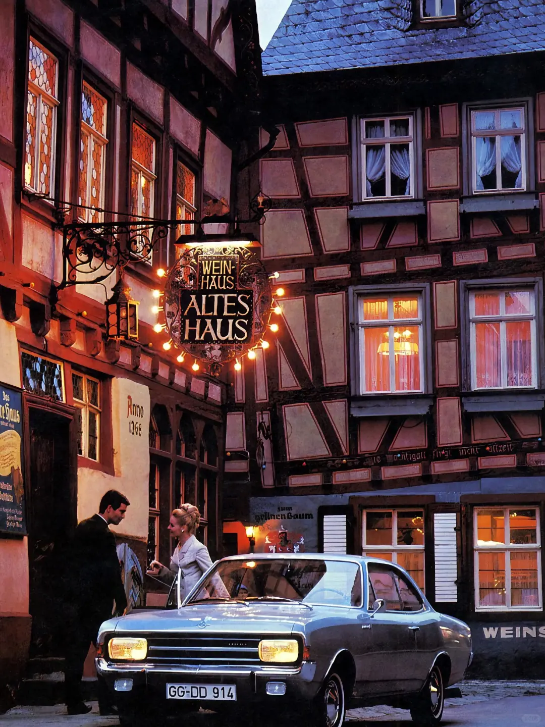 德国莱茵河畔🇩🇪从童话书里出来的小镇!