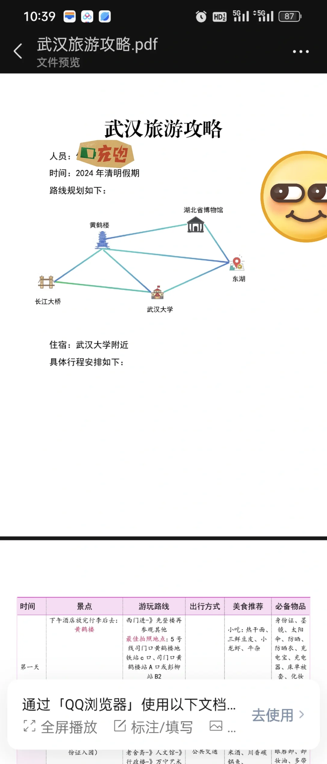武汉三日游攻略