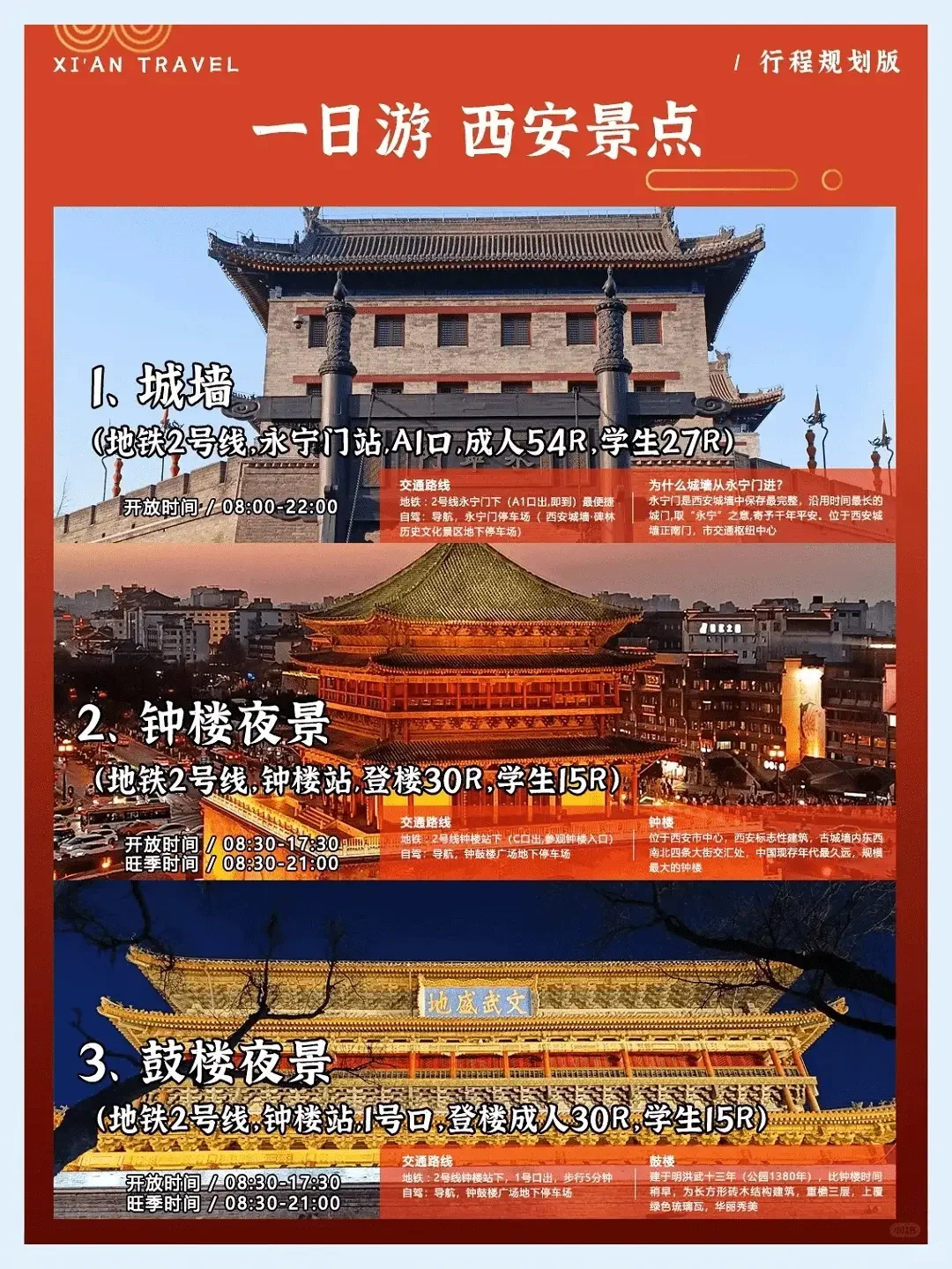 西安旅游近况 4天3晚省心攻略。3-4月游览西