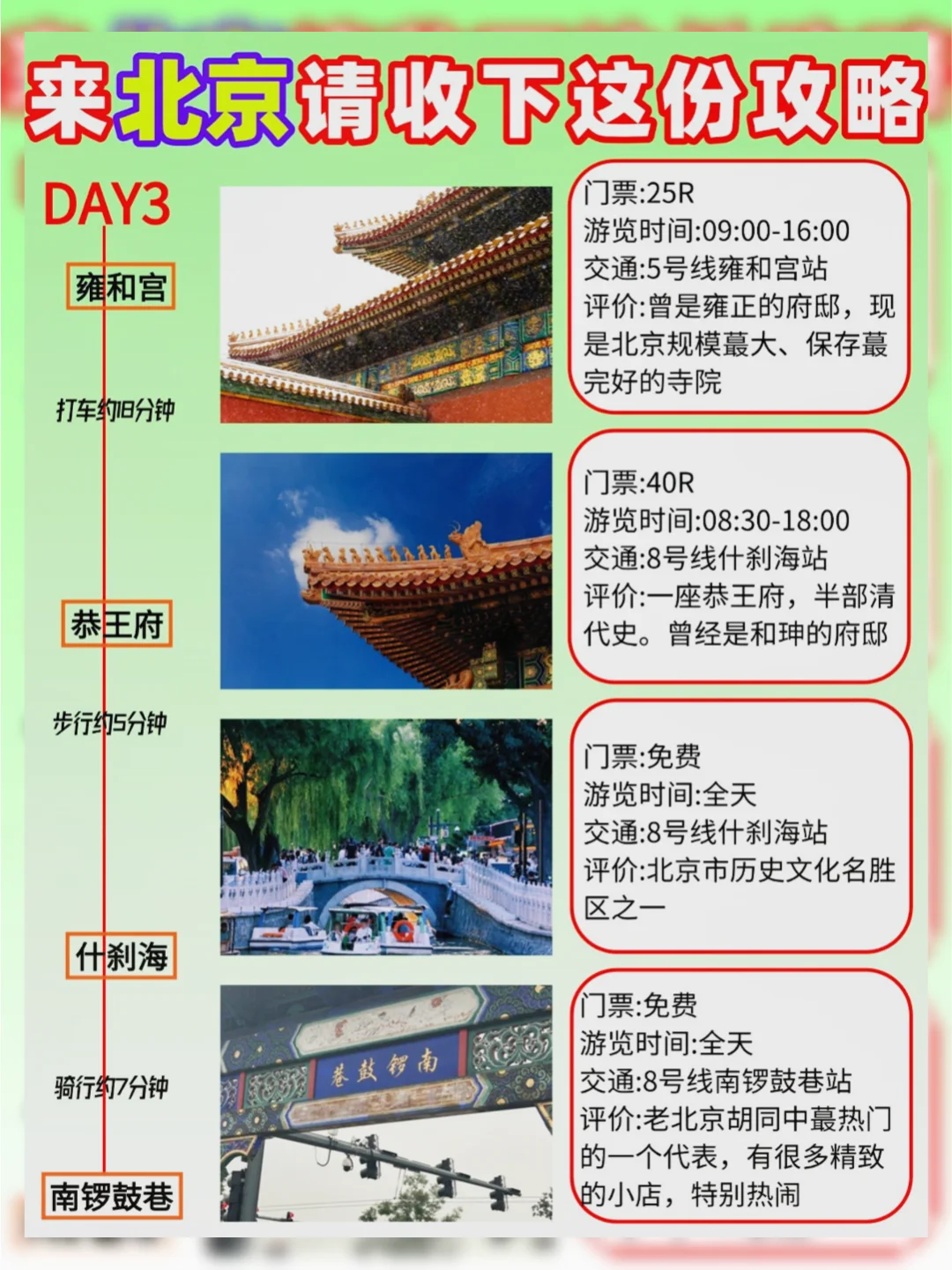 必看！4-6 月北京旅游攻略，赶紧抄作业