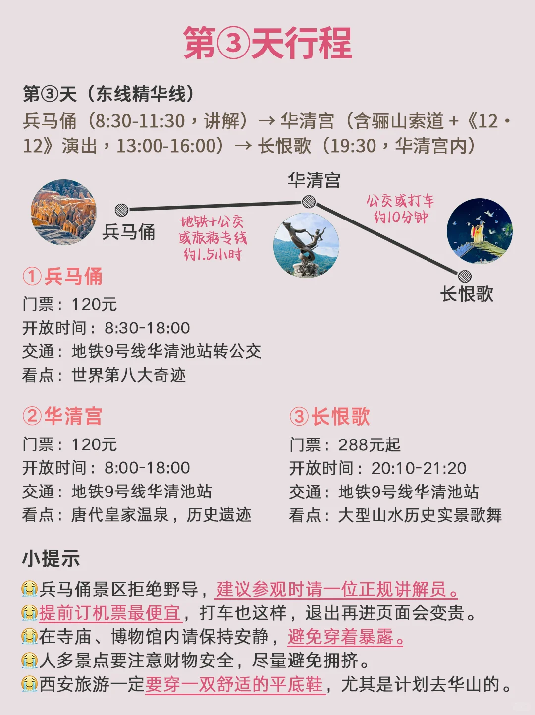 天哪‼️土著朋友做的西安旅游攻略太全面了吧