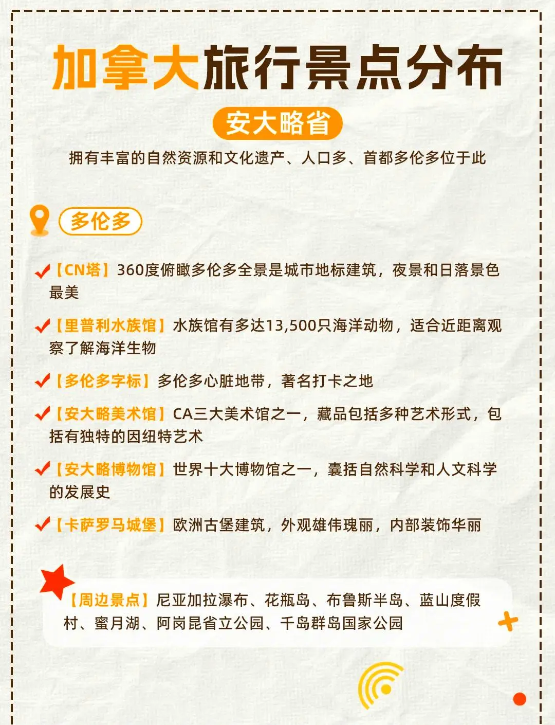 加拿大旅行必去景点全攻略，收藏不踩雷！