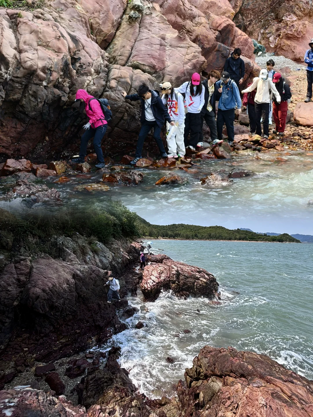 看半边山看半边海