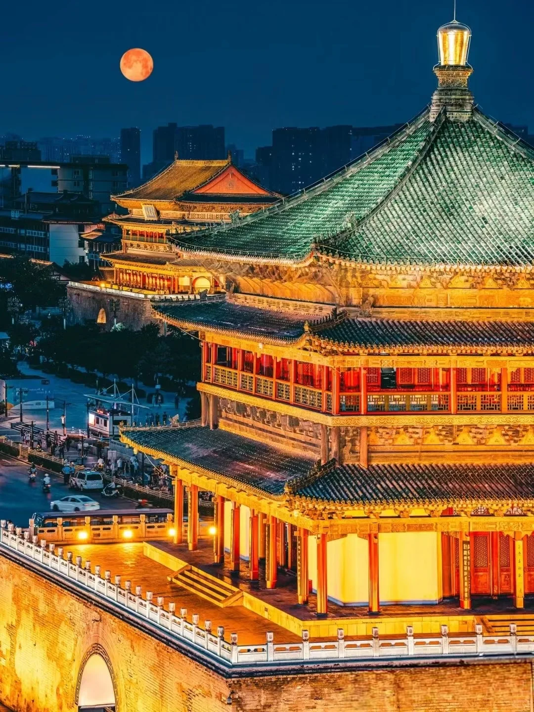 千年古都西安，一眼便是千年