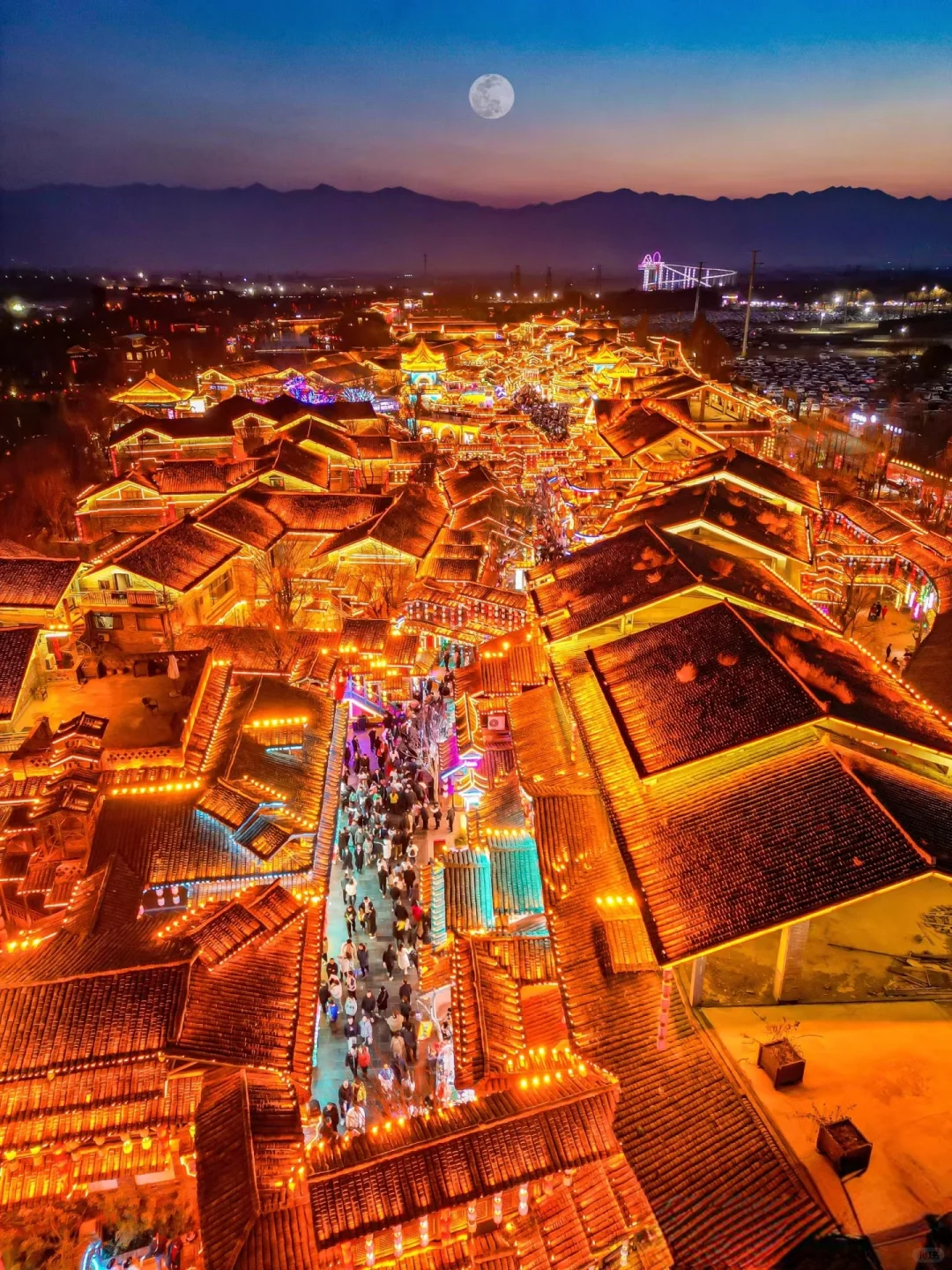 千年古都西安，一眼便是千年