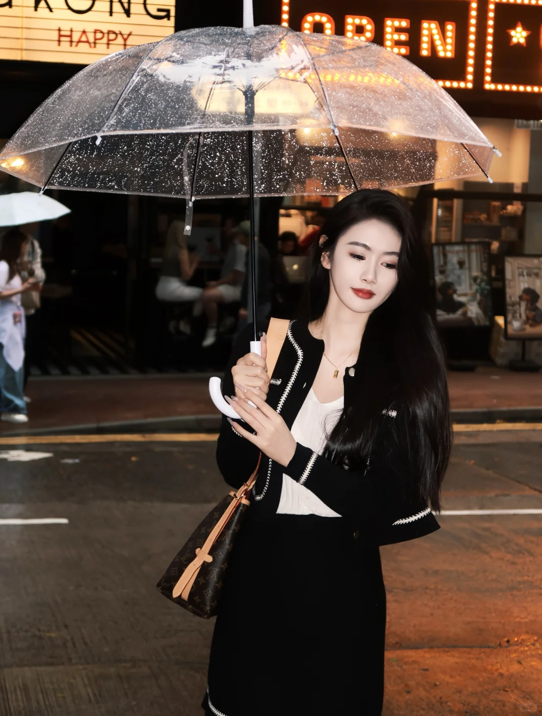 在香港拍出了人生照片