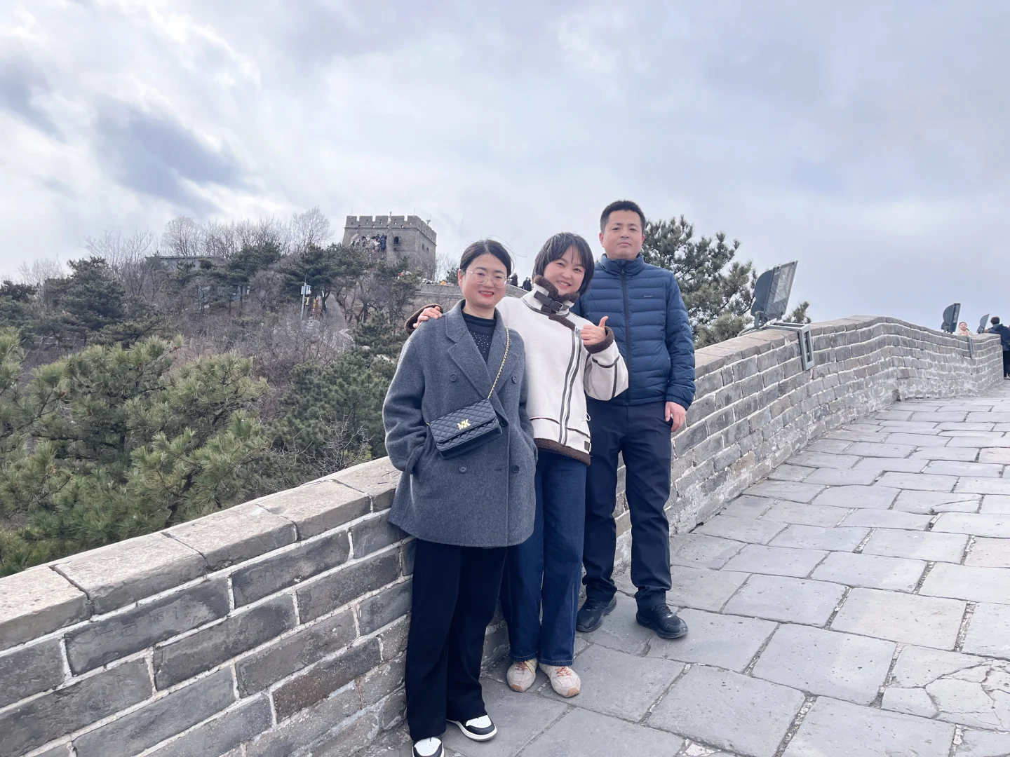 去了！长城！