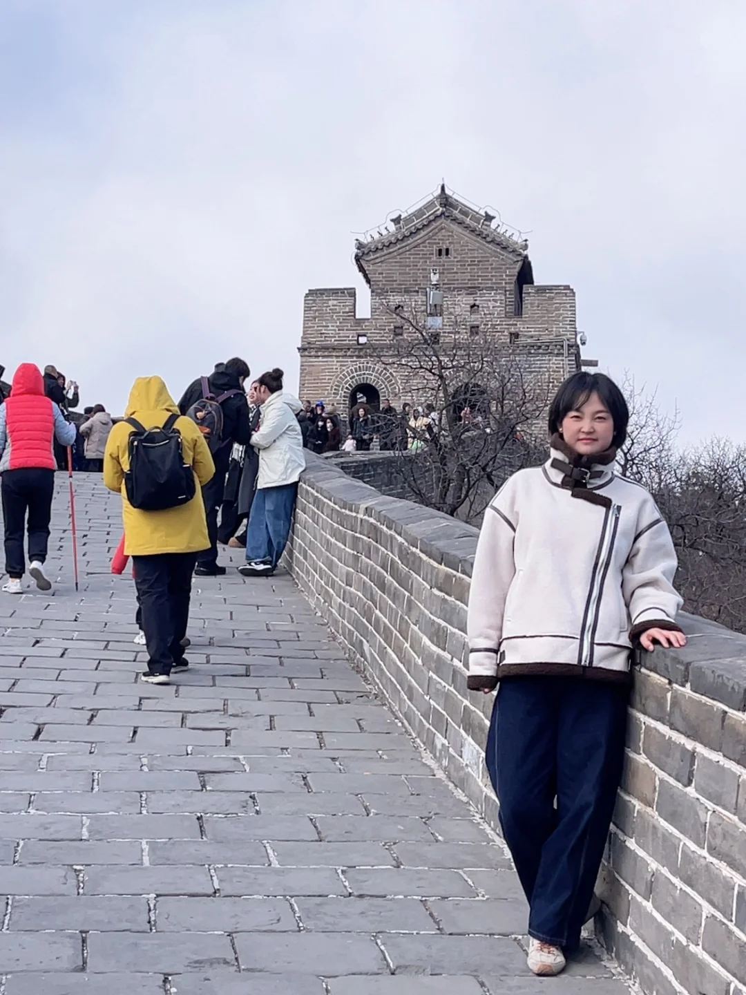 去了！长城！