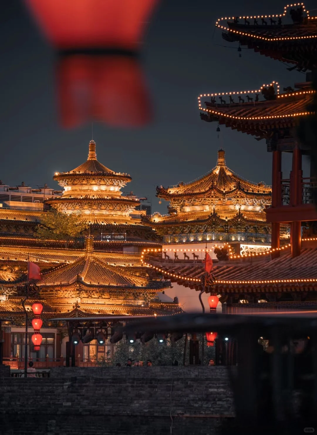 千年古都西安，一眼便是千年