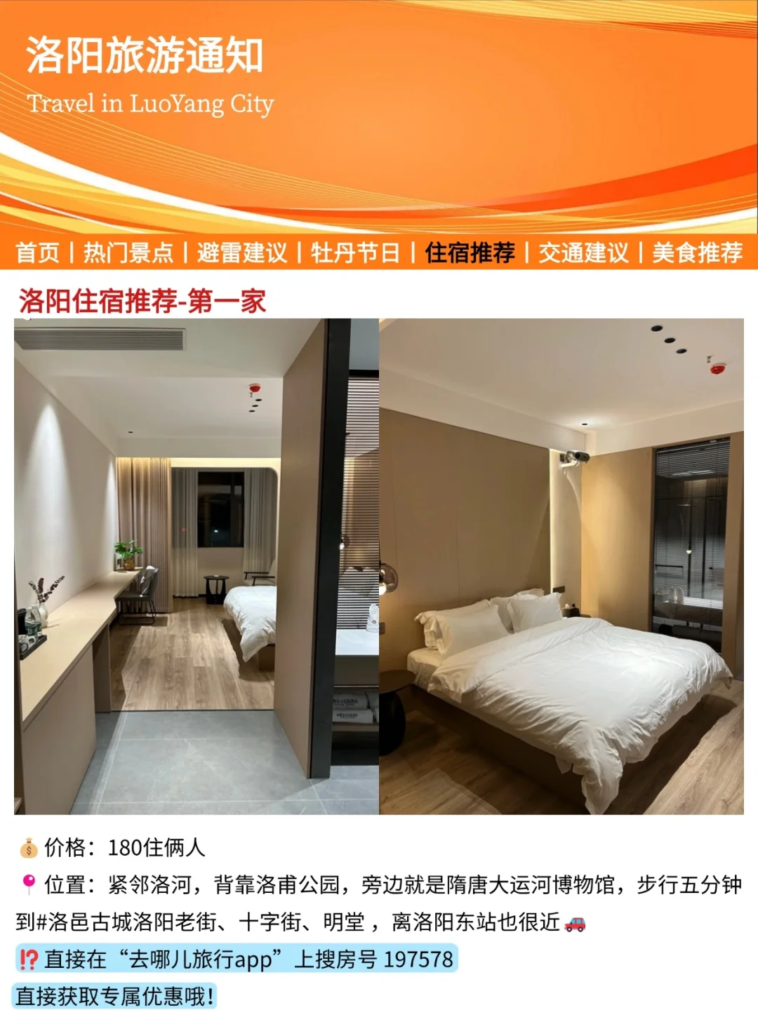 洛阳旅游通知！幸好提前看到了😭超全避雷