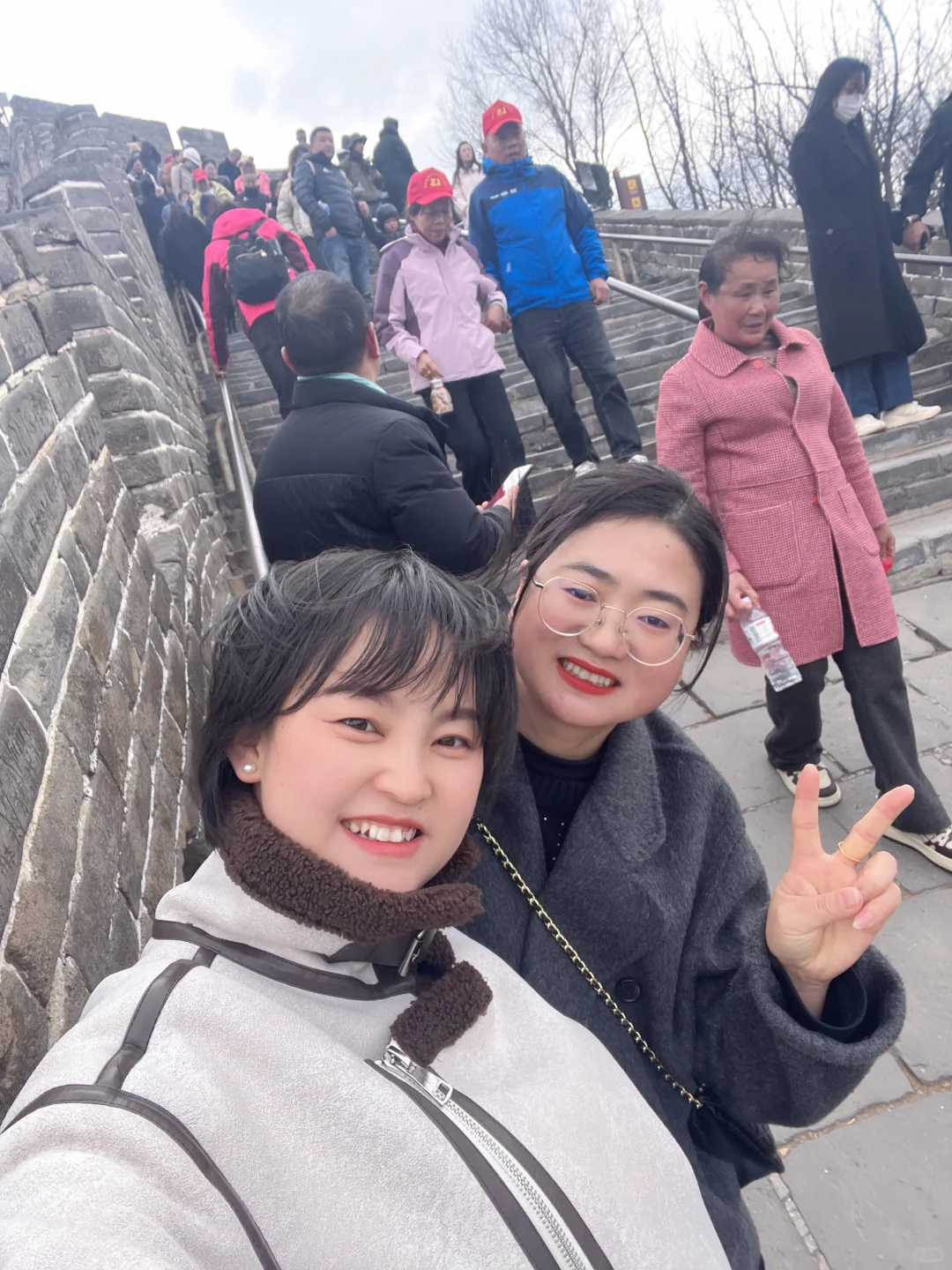 去了！长城！