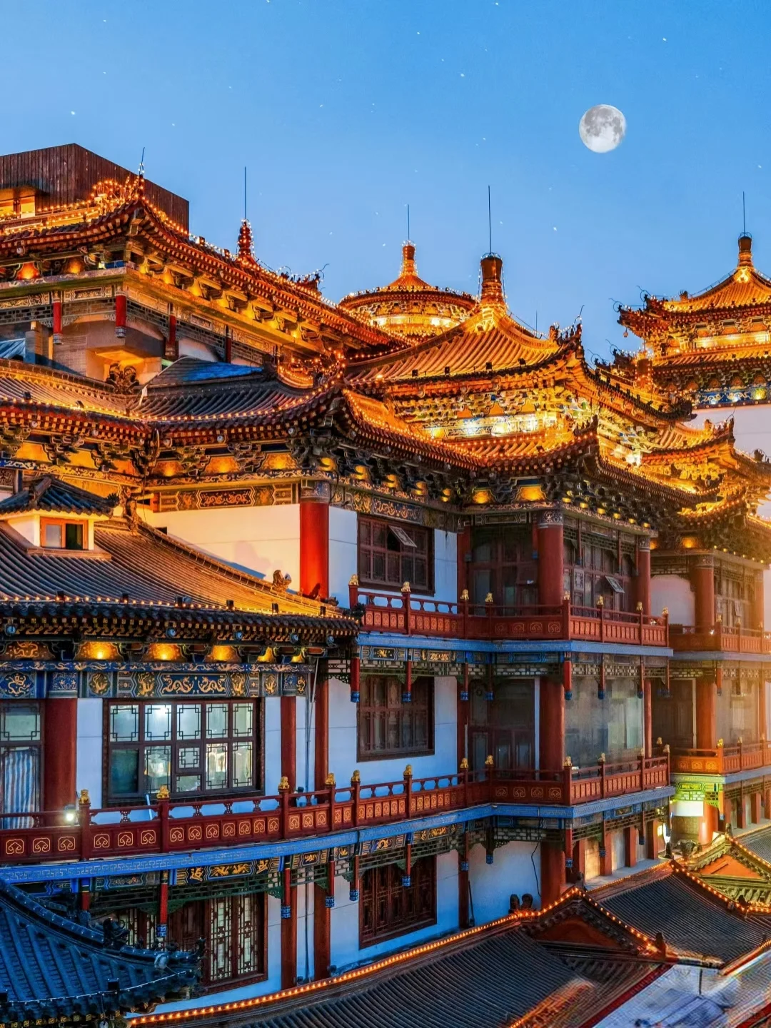 千年古都西安，一眼便是千年