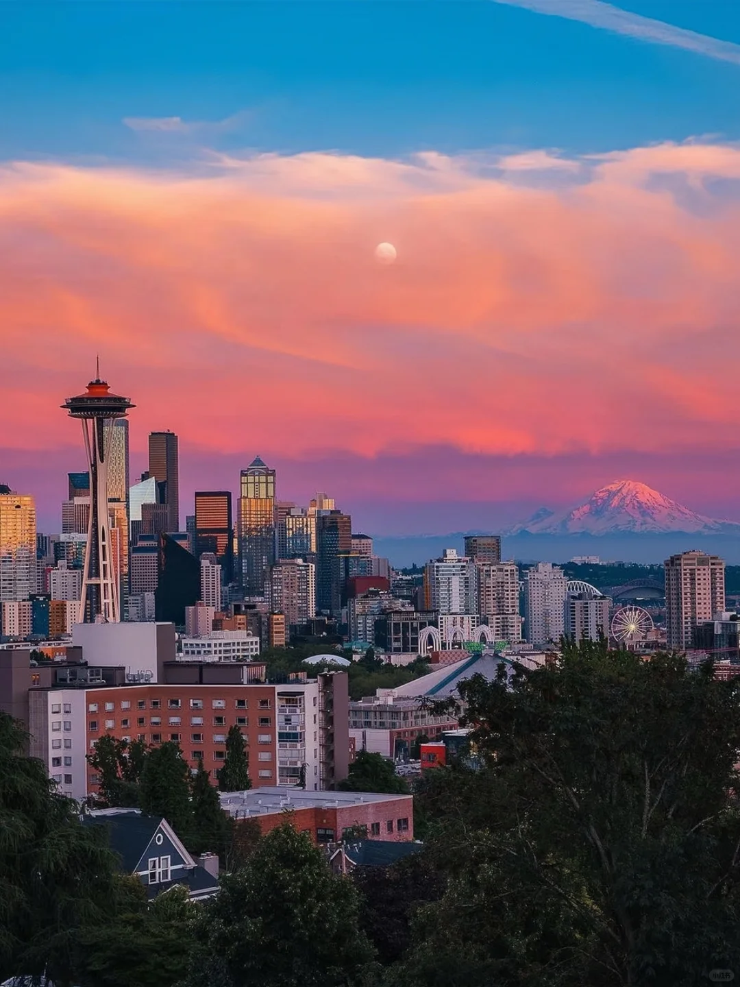 西雅图是我去一万次，就会爱上一万次的城市