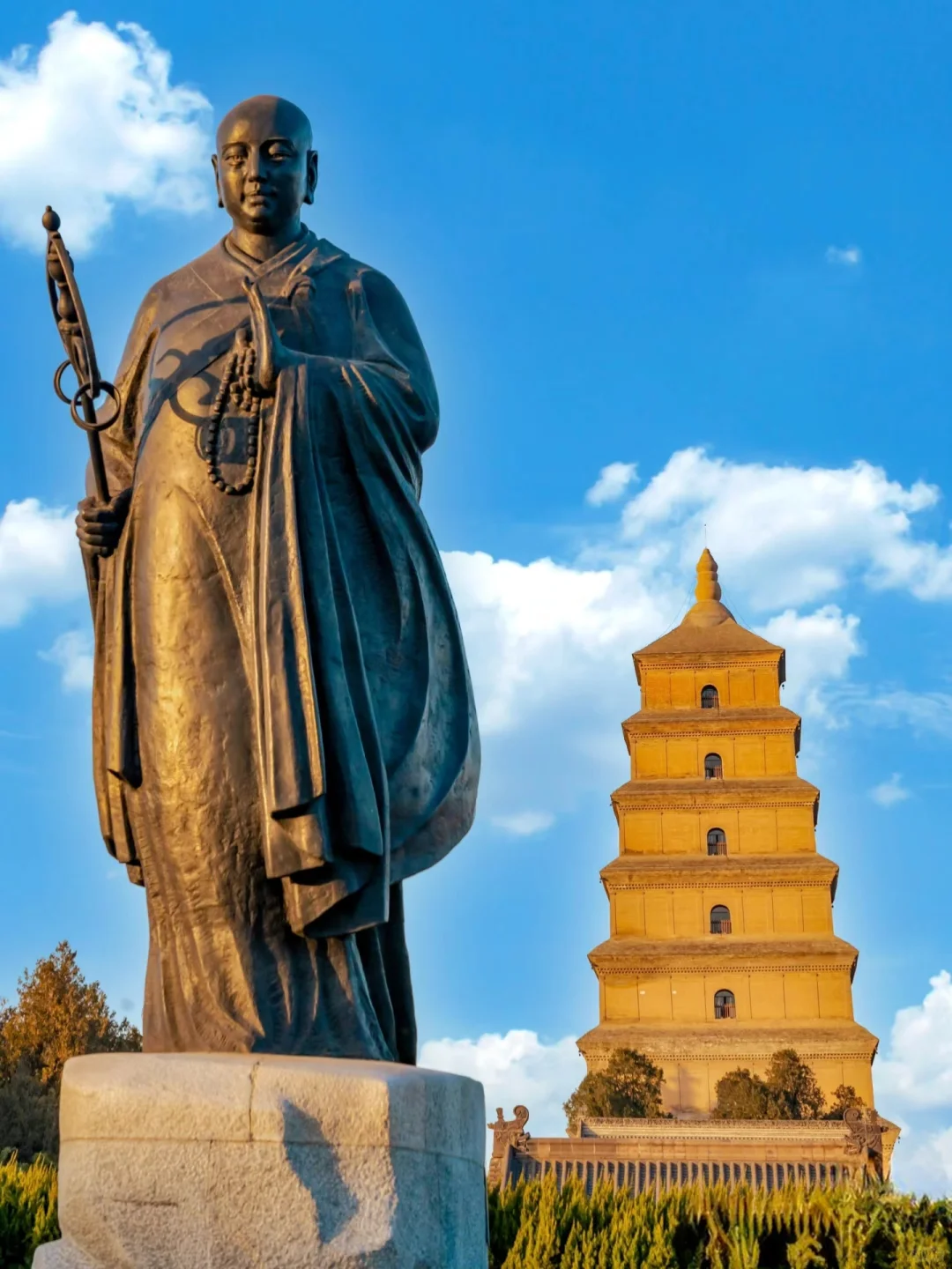 千年古都西安，一眼便是千年