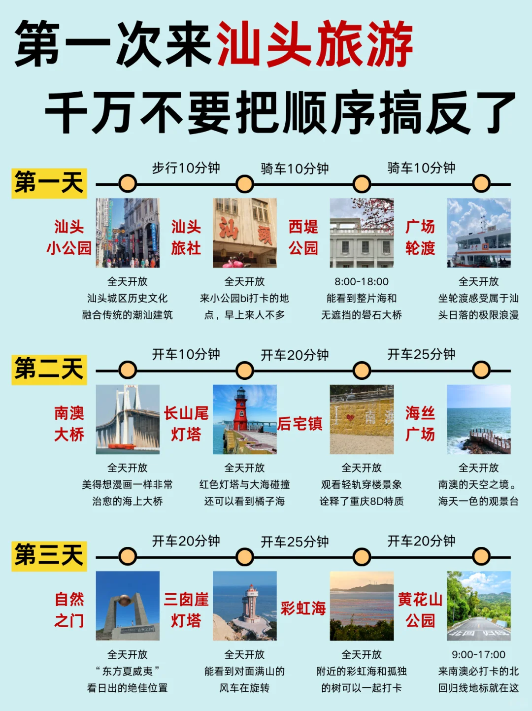 终于有人把3-4月汕头旅游攻略讲清楚😭！！！