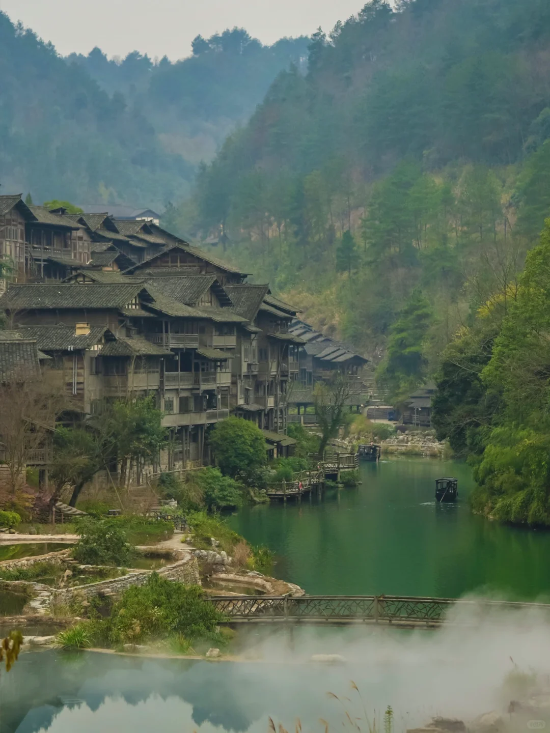 不敢想!在这样的古村仙境发呆,会有多治愈!