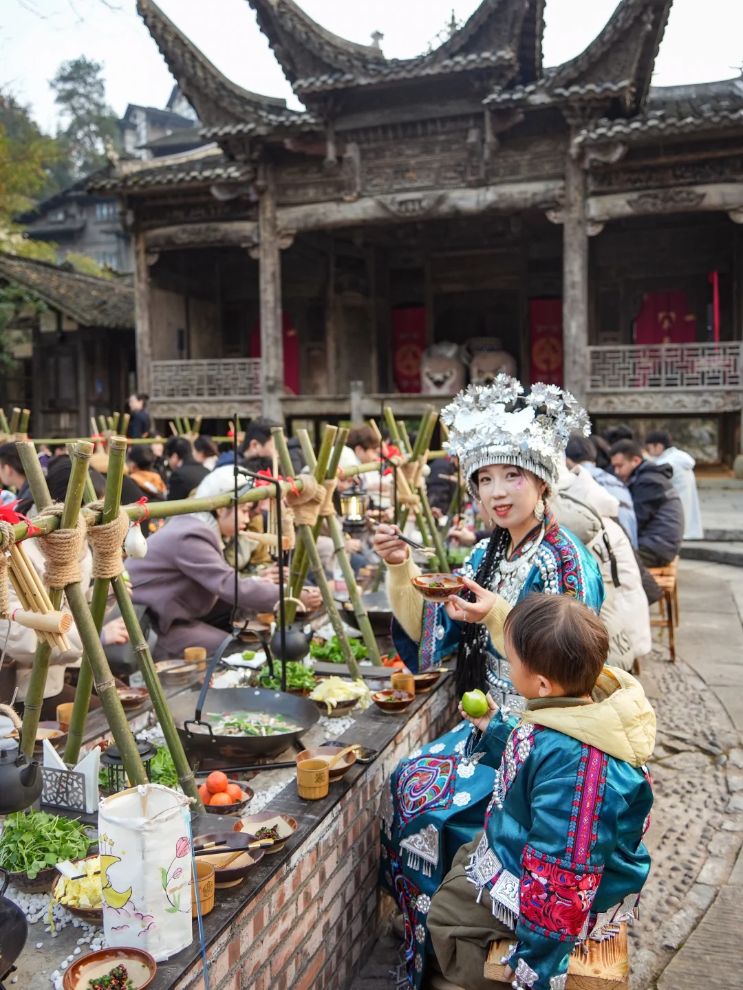 不敢想!在这样的古村仙境发呆,会有多治愈!