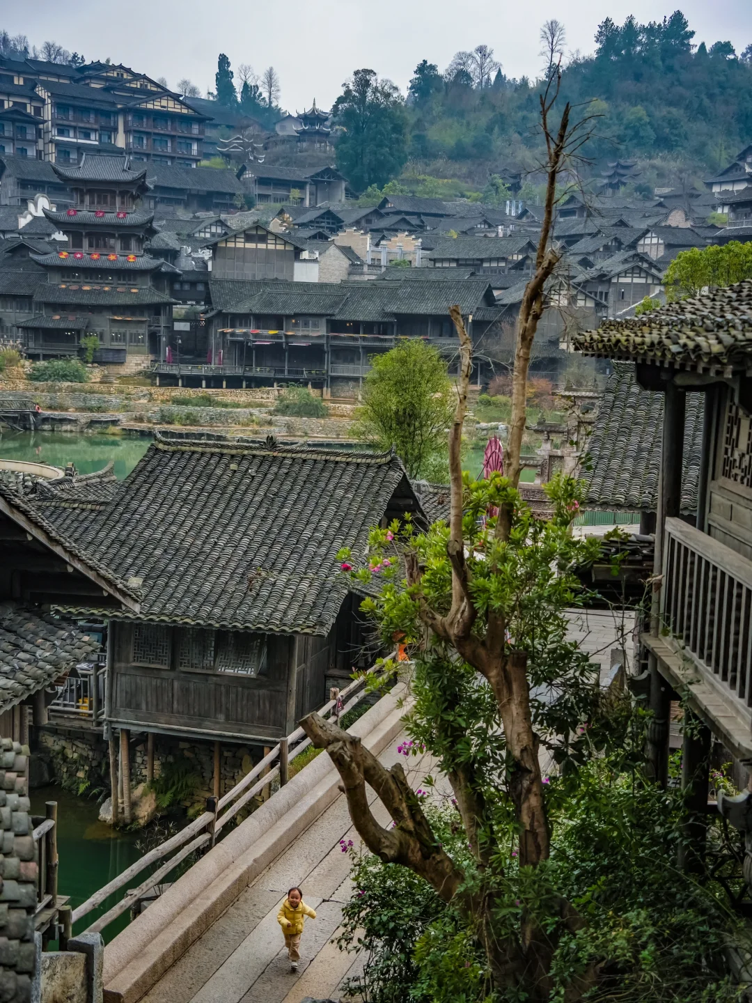 不敢想!在这样的古村仙境发呆,会有多治愈!