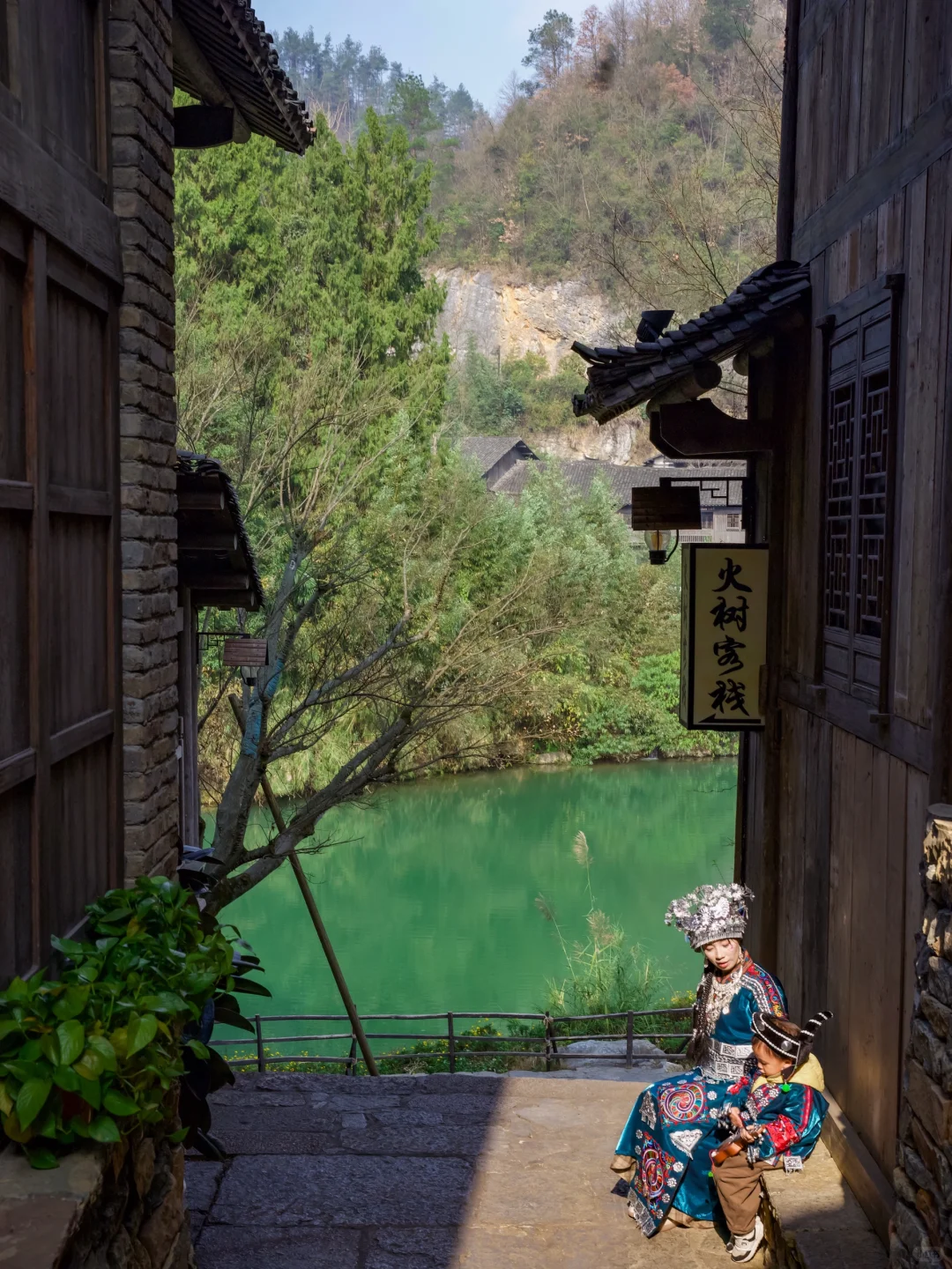不敢想!在这样的古村仙境发呆,会有多治愈!