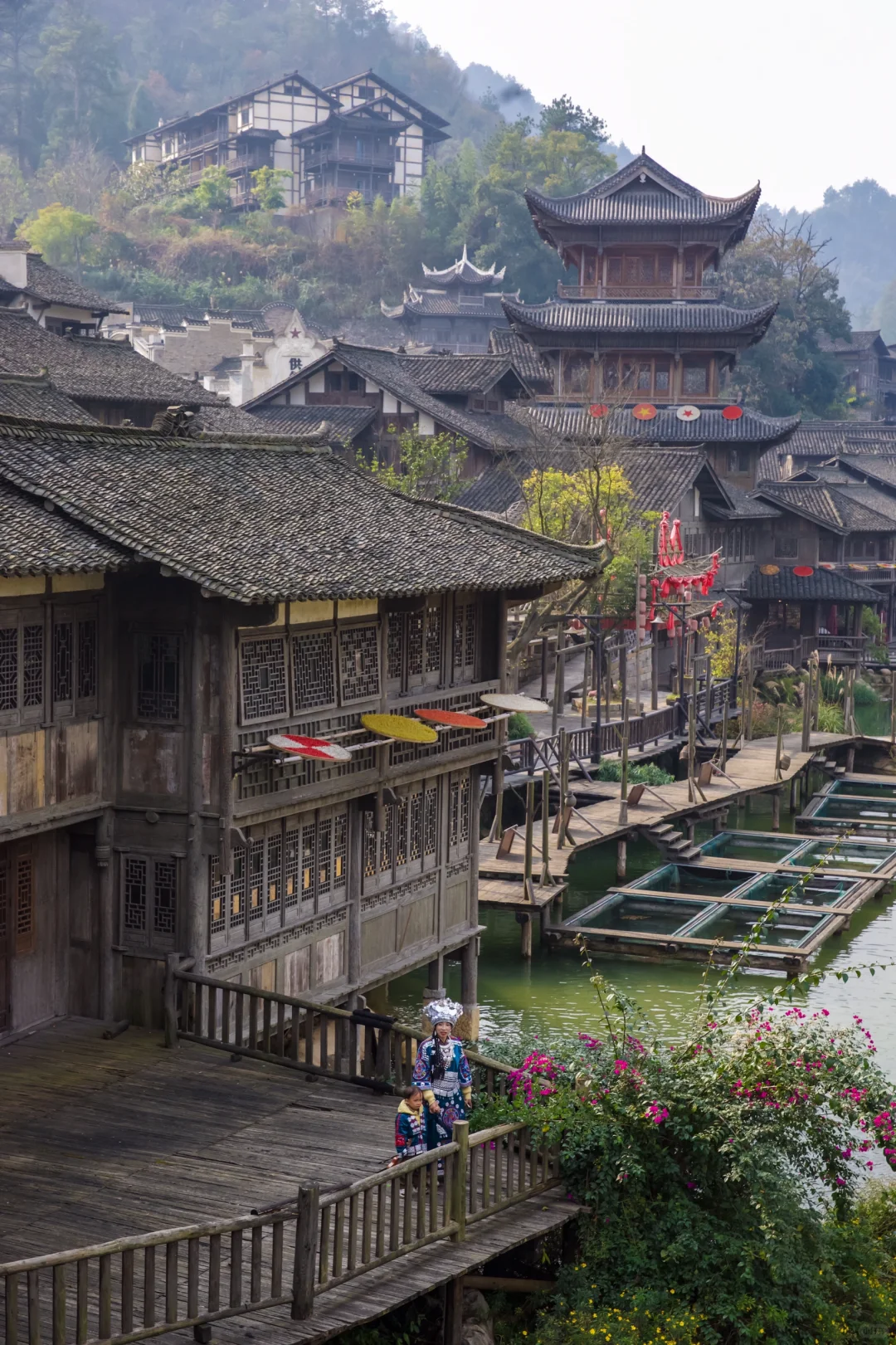 不敢想!在这样的古村仙境发呆,会有多治愈!