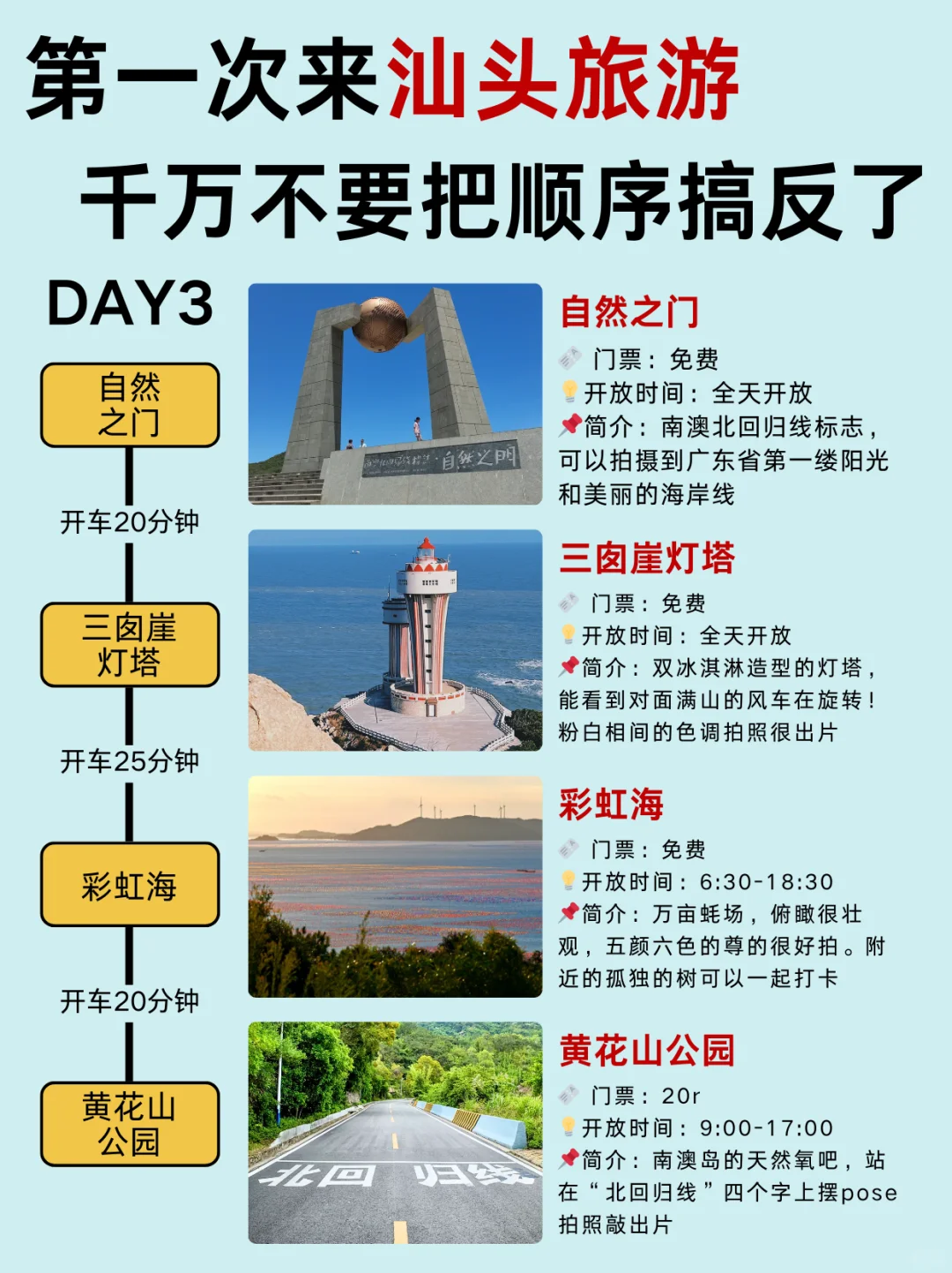 终于有人把3-4月汕头旅游攻略讲清楚😭！！！