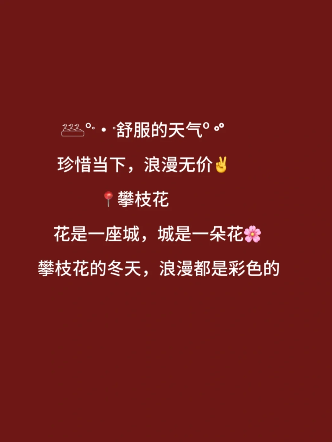 “句句不提旅游，句句都是旅游”的文案