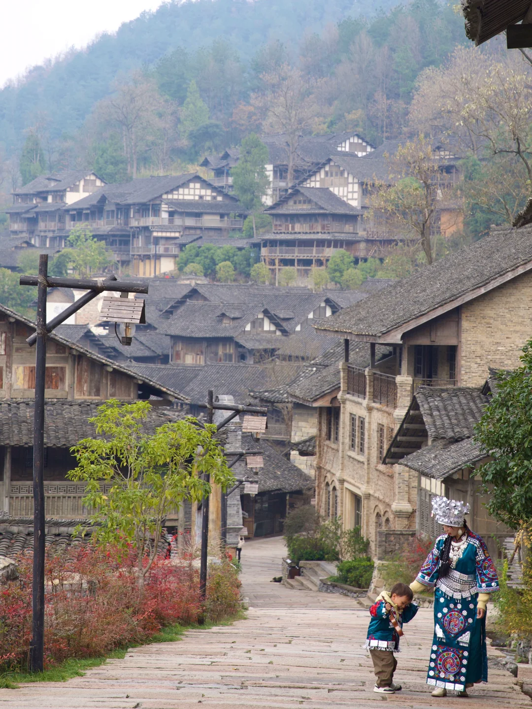 不敢想!在这样的古村仙境发呆,会有多治愈!