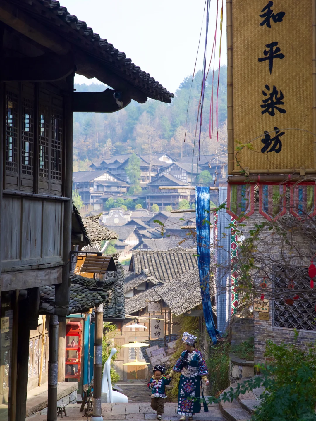 不敢想!在这样的古村仙境发呆,会有多治愈!