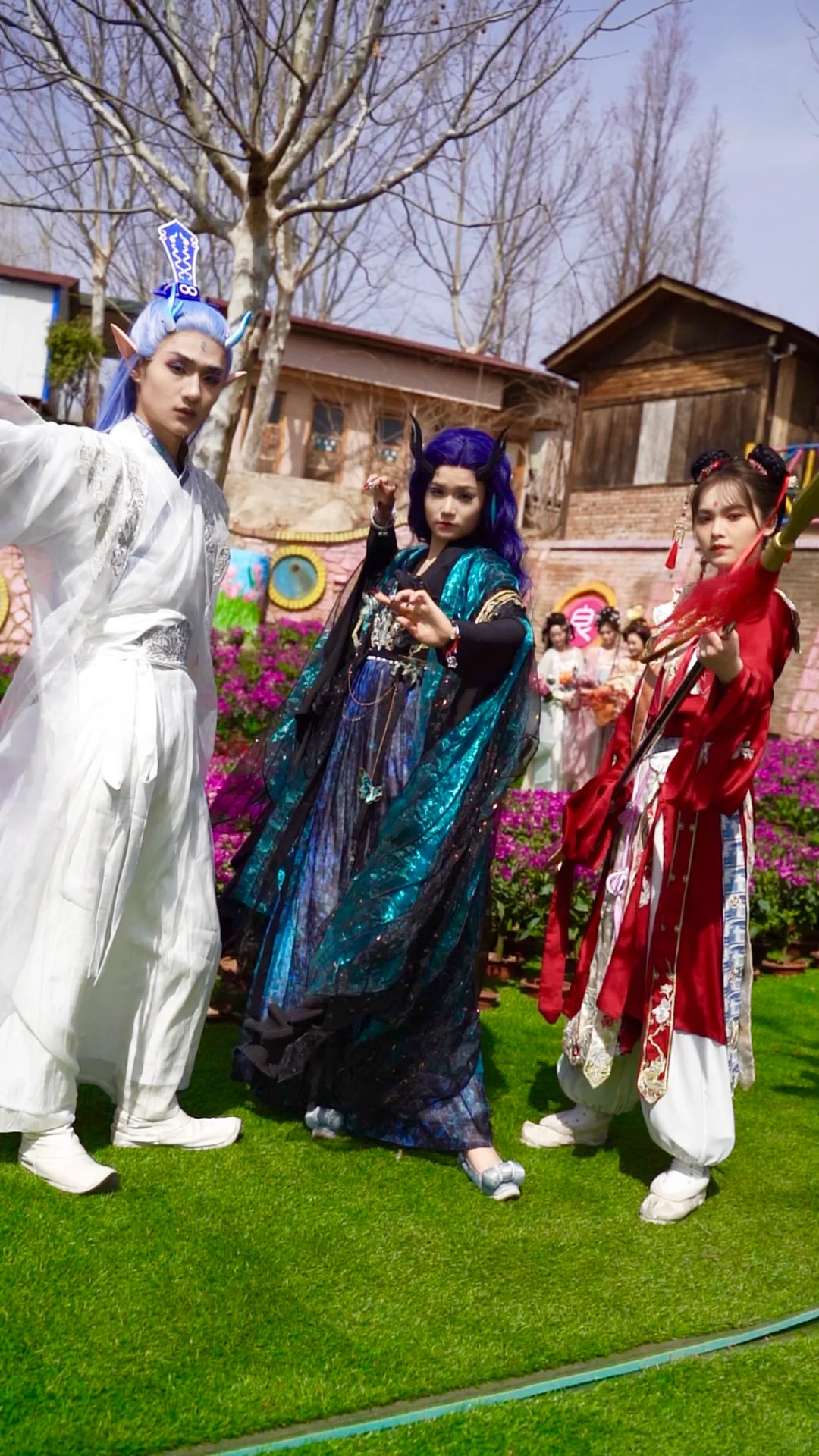 云瀑洞天踏青赏梅，汉服游园，邂逅山水诗意