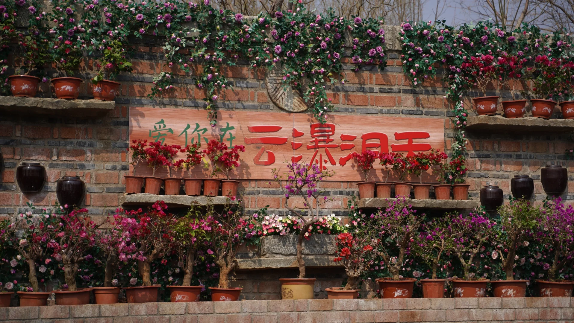 云瀑洞天踏青赏梅，汉服游园，邂逅山水诗意