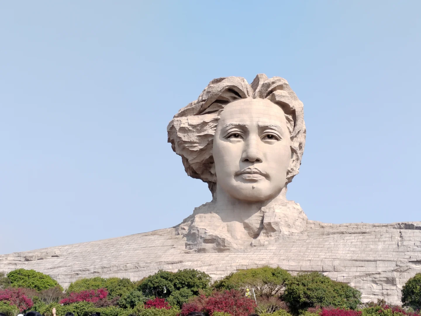 闲庭信步逛橘子洲景区