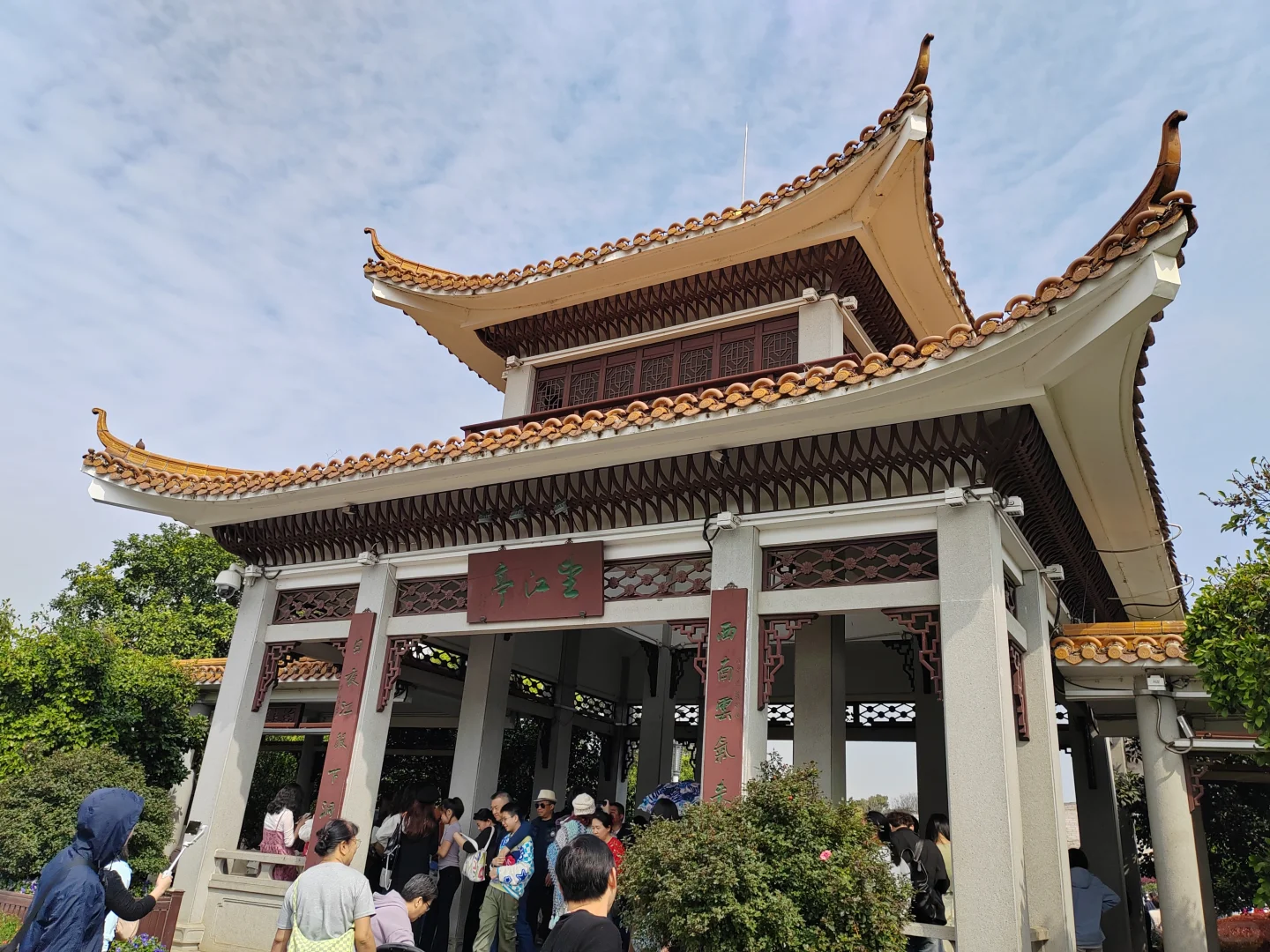 闲庭信步逛橘子洲景区