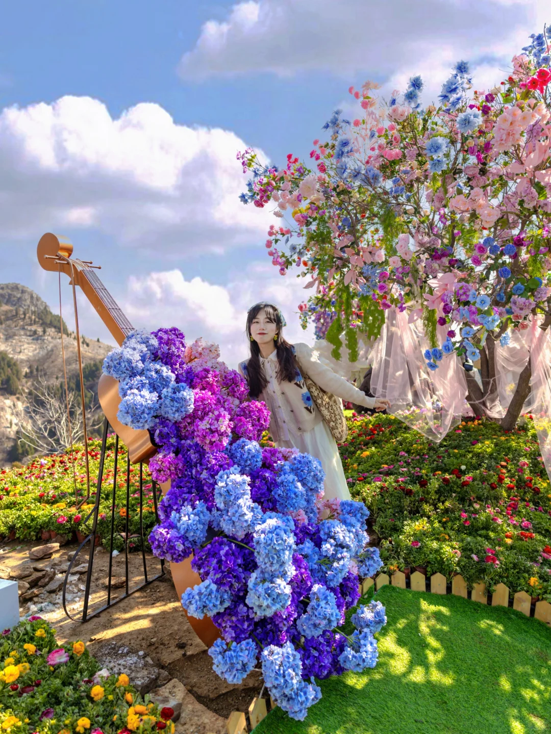 我在淄博上春山🌸邂逅云端莫奈花园