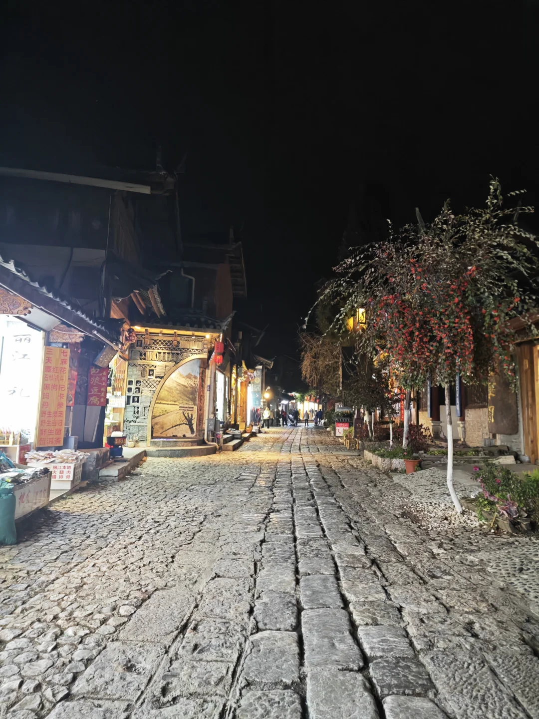 今年的旅游业太可怕了，昨晚7的古镇！