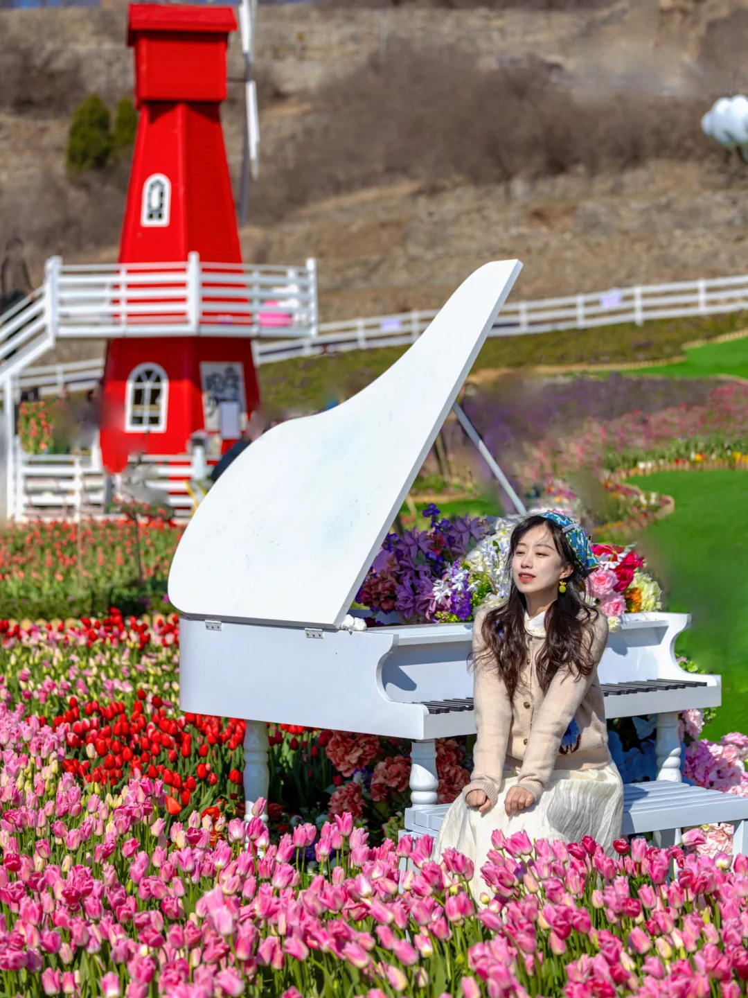 我在淄博上春山🌸邂逅云端莫奈花园