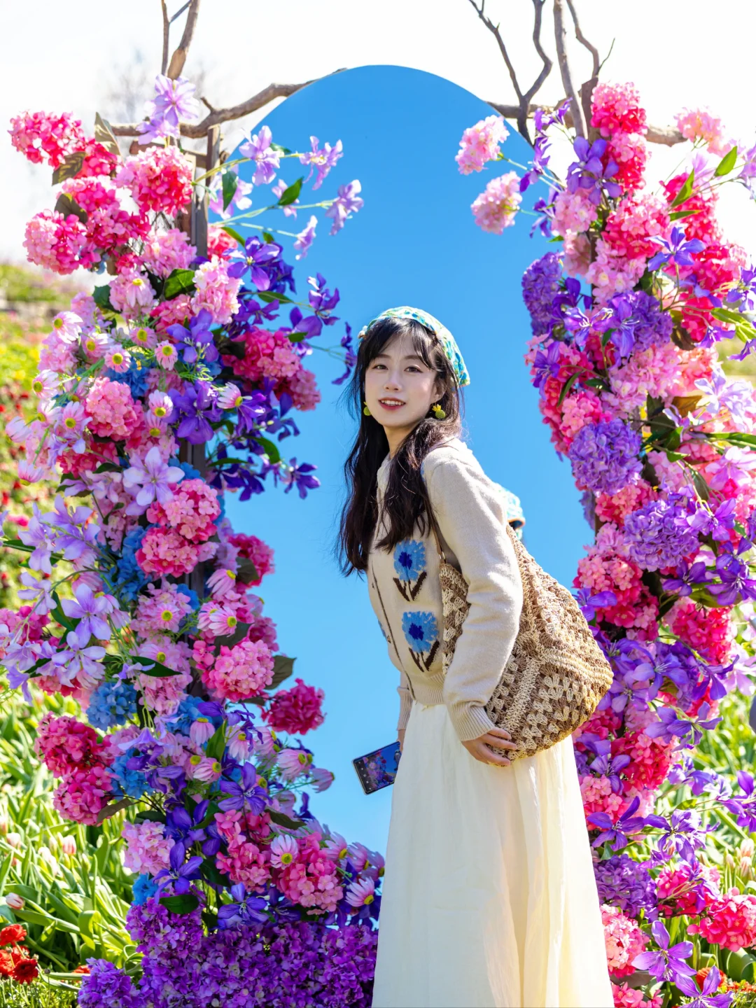 我在淄博上春山🌸邂逅云端莫奈花园