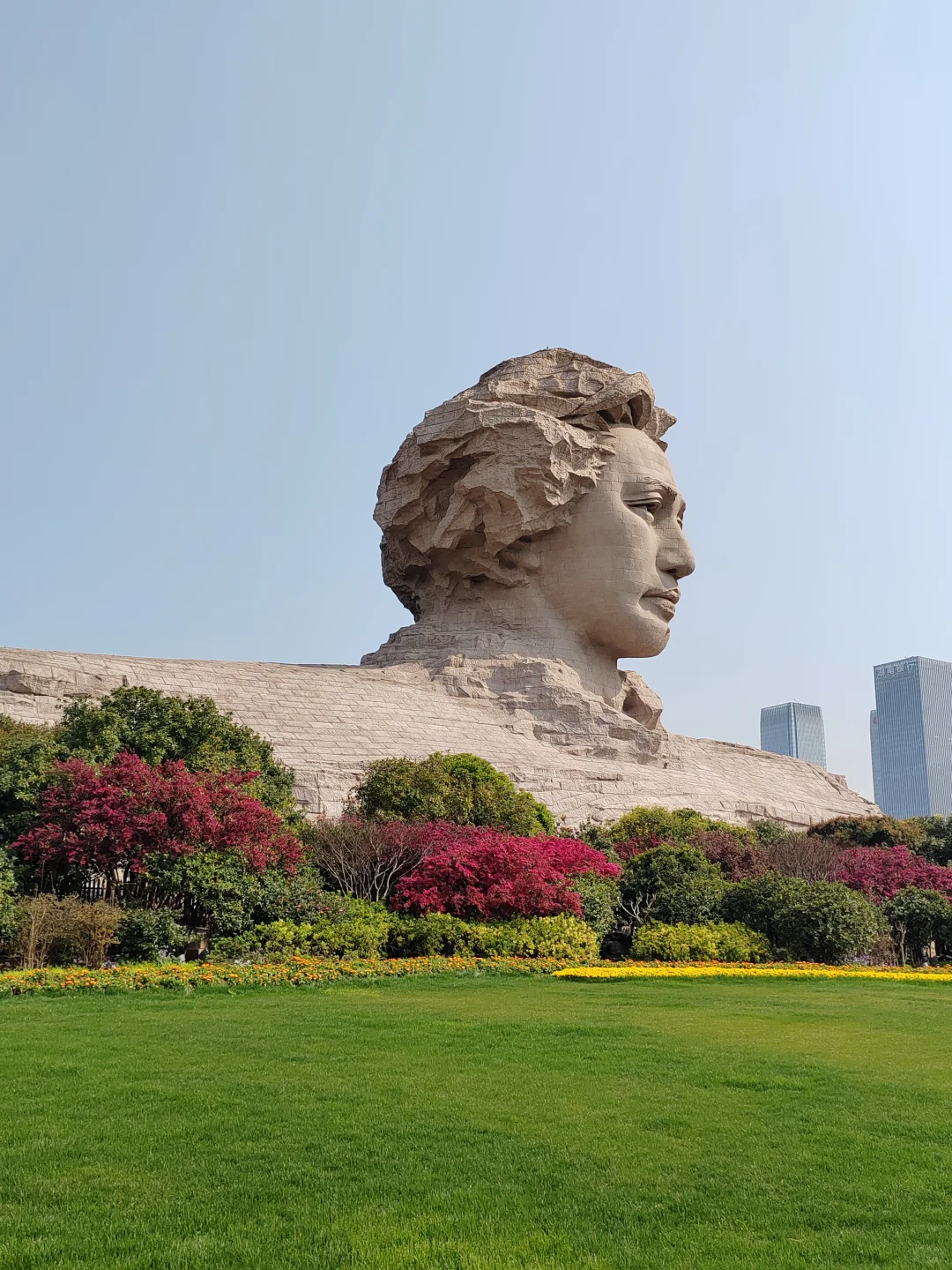 闲庭信步逛橘子洲景区