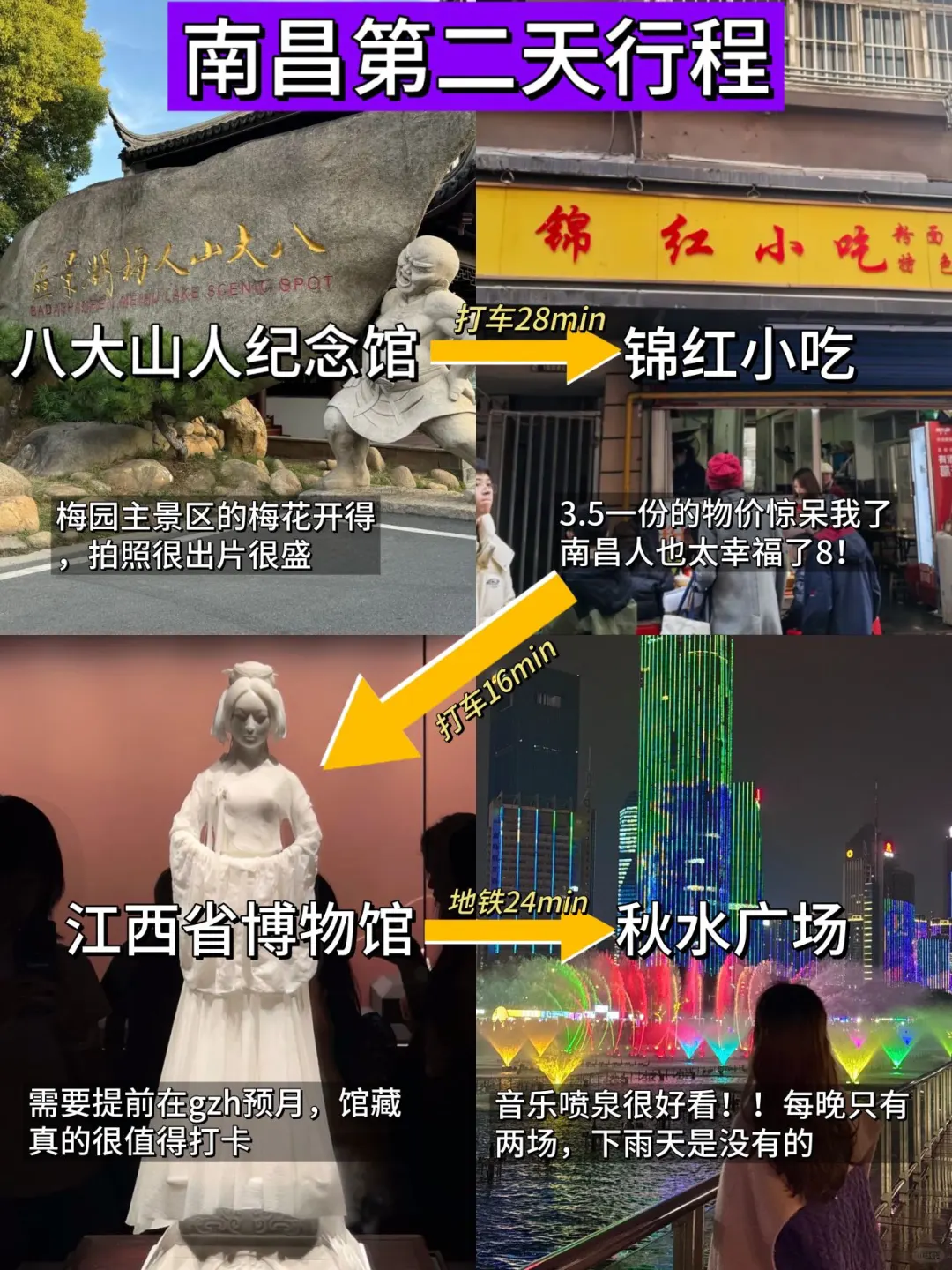 刚从南昌回来‼️亲身体验：真的不要背包😭