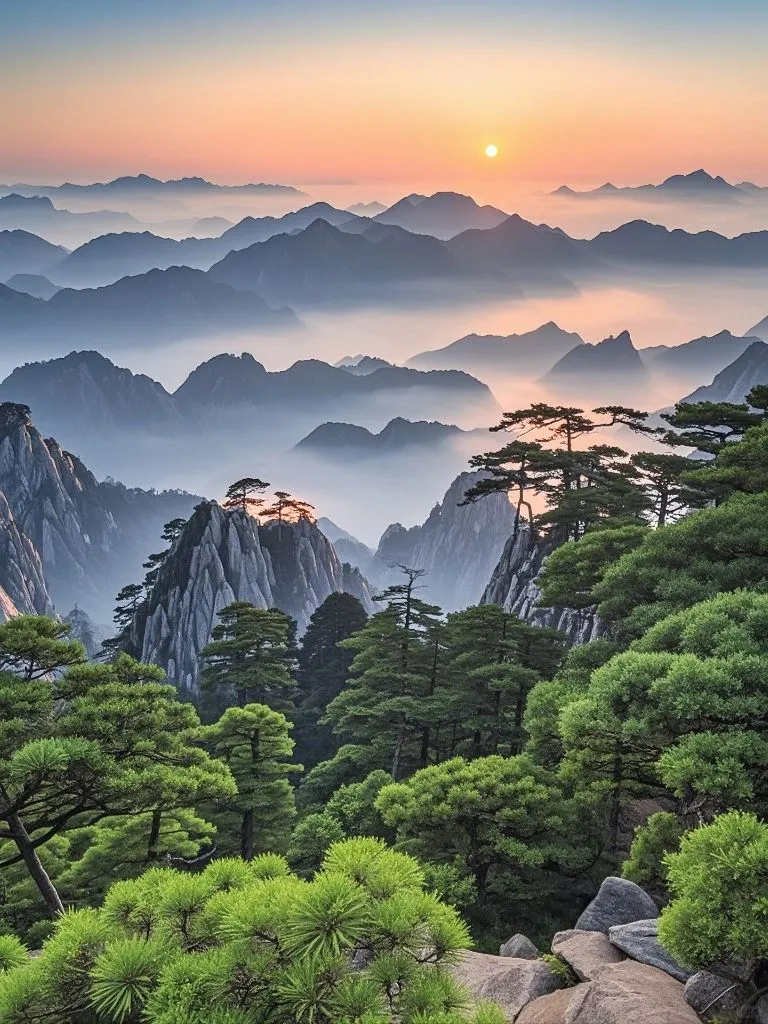 我真的很少用“震撼”来形容一个地方‼黄山