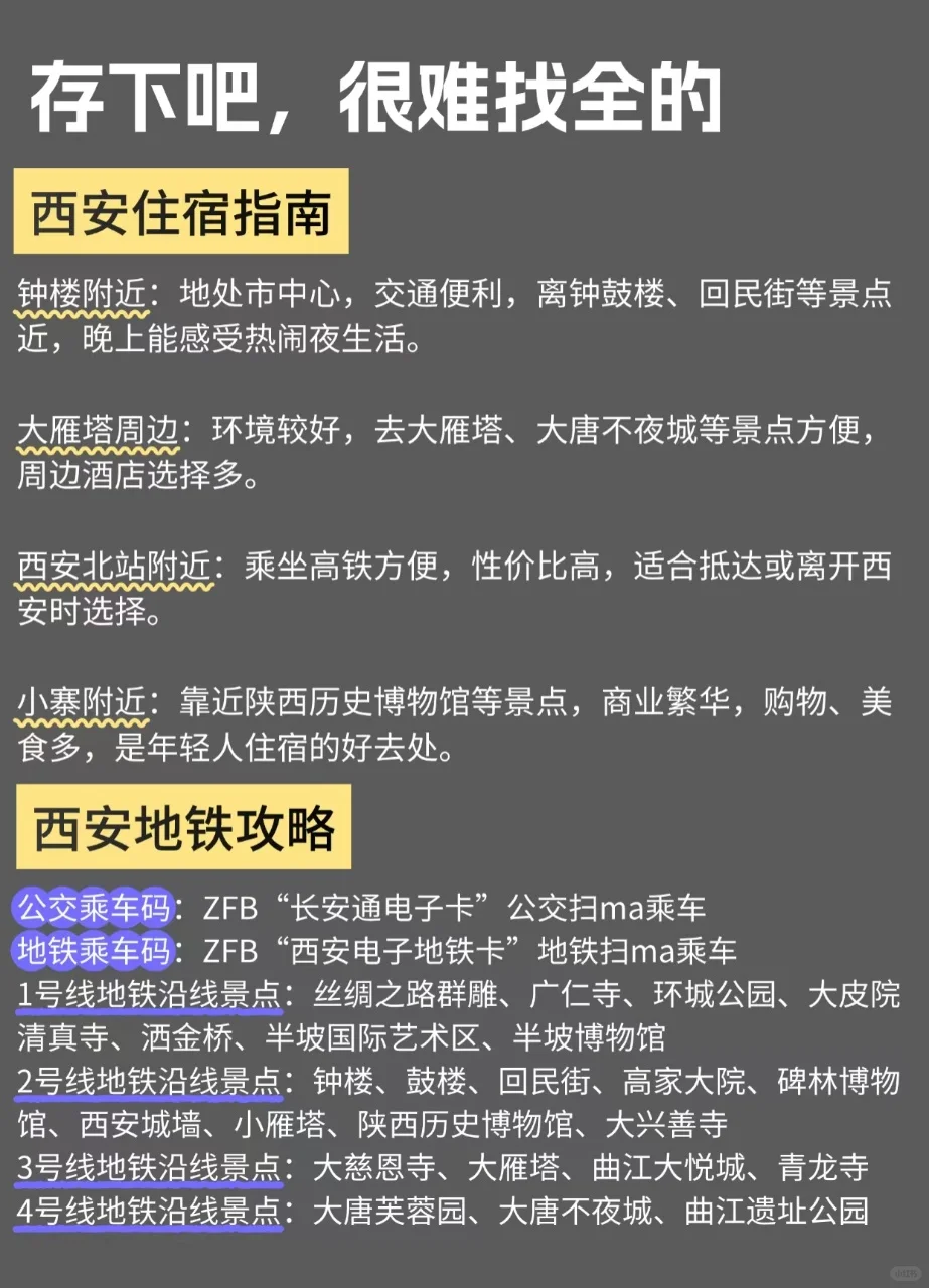 听劝！3-4月去西安的宝子们一定要看这篇