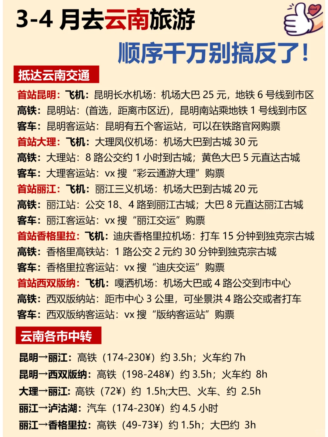 云南旅游攻略❗️第一次来的姐妹请听劝