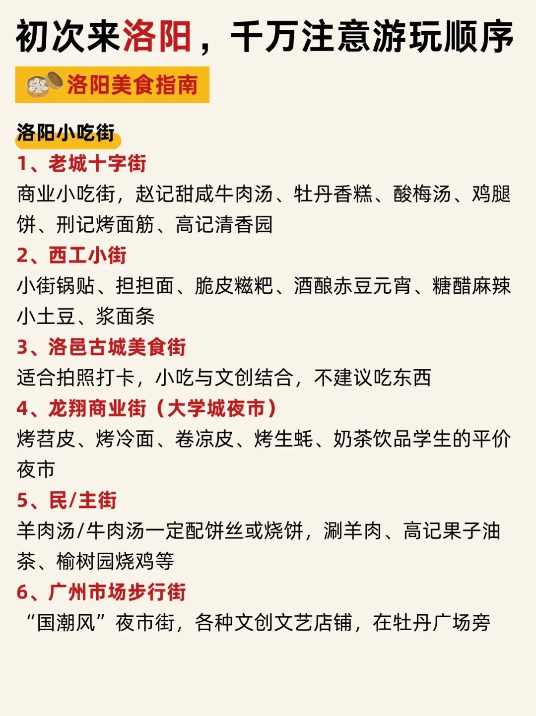 洛阳旅游❗️三日不绕路攻略💯抄作业啦🔥