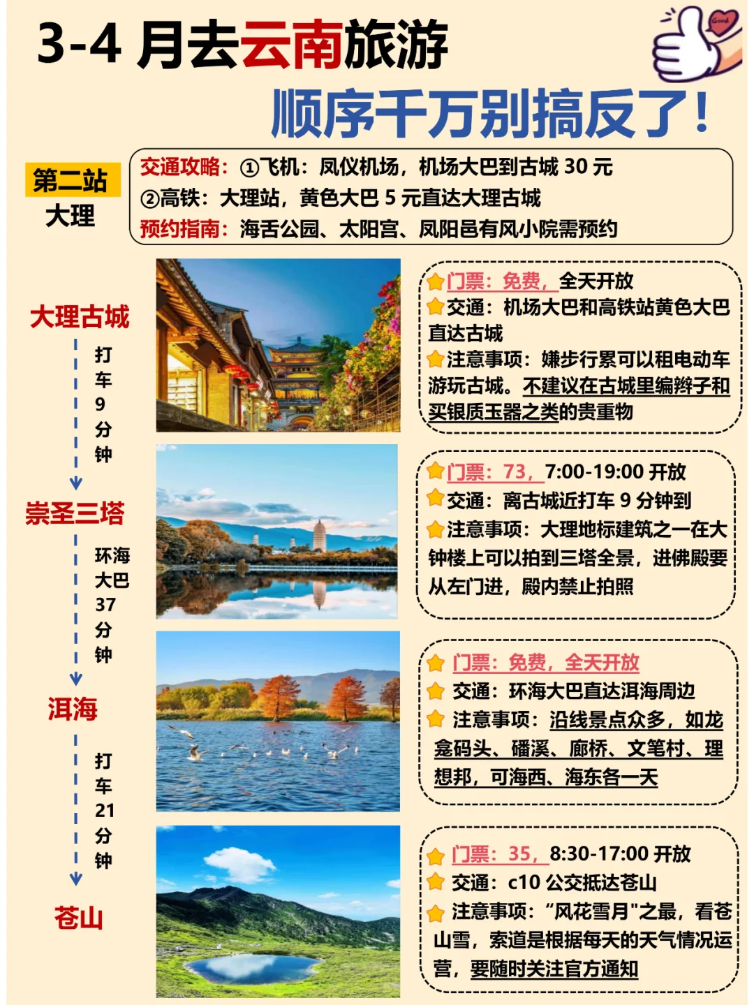 云南旅游攻略❗️第一次来的姐妹请听劝